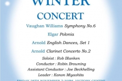 Winter Concert November 2014